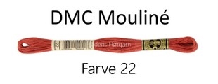 DMC Mouline Amagergarn farve 22